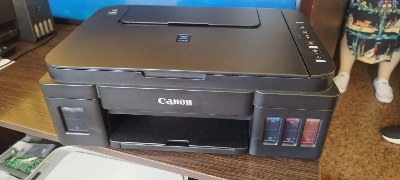 Принтер Canon PIXMA G3400 на диагностике в сервисном центре IT World, Харьков